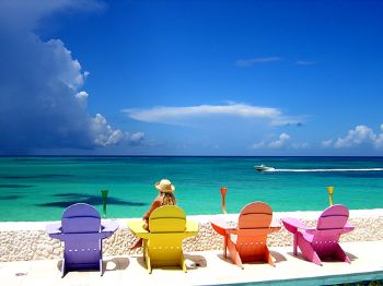 Perfect view, Compass Point, Nassau, Bahamas by Leon Joubert 